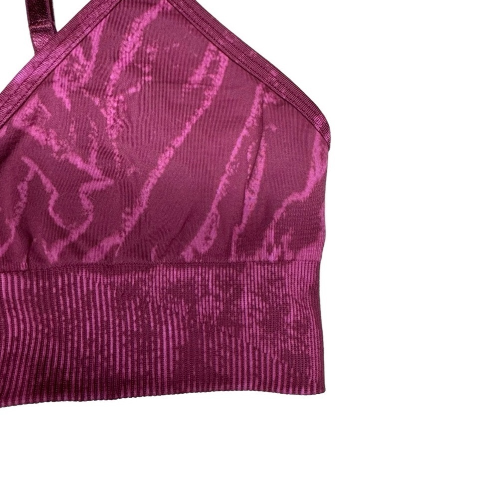 Lululemon Ebb To Street Bra A/B Cup Stone Wash Chianti Seamless W2BS2S Size 8 - Picture 5 of 15